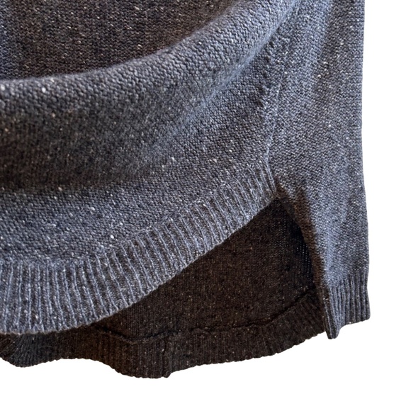 April Marin Lincoln Poncho 3/4 Sleeve Crew Neck Sweater One Size - Picture 8 of 10